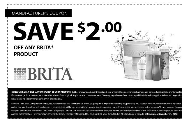 [Metro] Brita Filter 4.24 or 2.24 with coupon (50 off) [YMMV