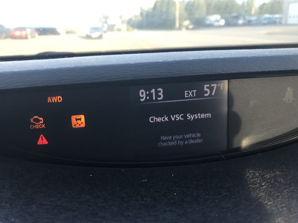 Vsc System On Toyota Venza Redflagdeals Com Forums