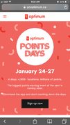 Shoppers Drug Mart PC Optimum Points Days - January 24 to January 27
