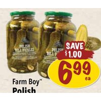 Farm Boy Polish Dill Pickles