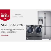 Future Shop 1-Day Deals on Appliances: Hotpoint 30" Bottom Mount Refrigerator $770, Haier 24" Built-In Dishwasher $440 + More