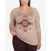 Plus Size 3/4 Sleeve Sweater - $33.99 ($10.01 Off)
