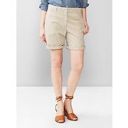 Boyfriend Roll-up Khaki Shorts - $14.99 - $29.97
