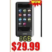 Coby 8GB MP4 Player - $29.99