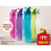 Chill And Go Sport Bottle With Freezer Gel - $7.49 (50% off)