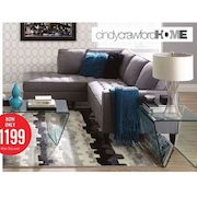 The Brick Cindy Crawford Home 2 Pc Paris Linen Look Fabric