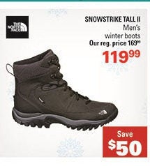 the north face men's snow strike winter boots