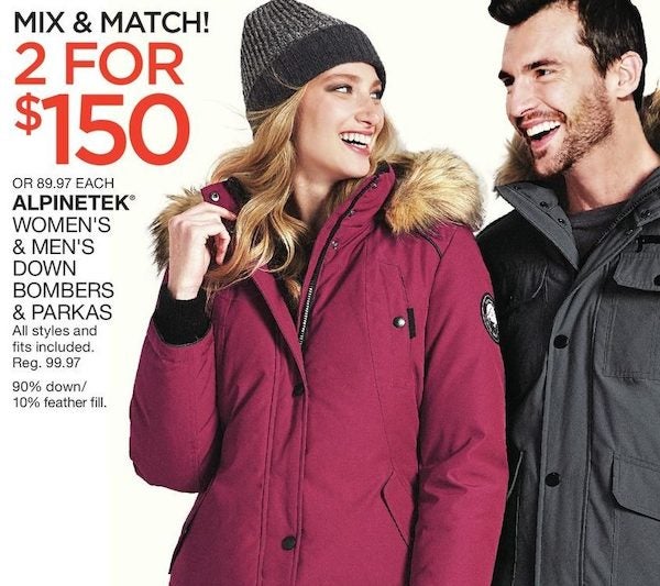 Alpinetek parka outlet canada