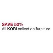 All Kori Collection Furniture - 50% off