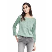 Easy Care Dot Tie-back Blouse - $75.99 ($19.01 Off)