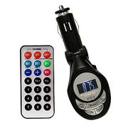 Car FM Transmitter With USB Port, SD Card Slot & Remote Control - $9.99