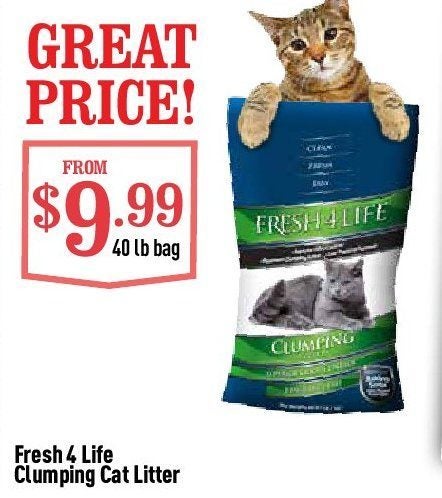 fresh for life cat litter
