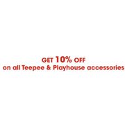 All Teepee & Playhouse Accessories  - 10%  off