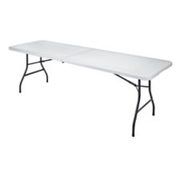 Likewise Folding Table, White, 8-ft - $79.99 ($40.00 Off)
