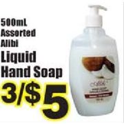 Alibi Liquid Hand Soap - 3/$5.00