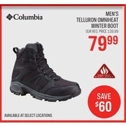 columbia men's telluron omniheat winter boots review