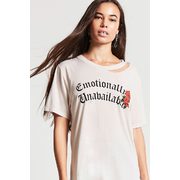 Emotionally Unavailable Graphic Tee - $13.99 ($6.91 Off)