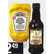 Heinz Yellow Mustard, PC BBQ Sauce or Not So Secret Burger Spread - $2.49