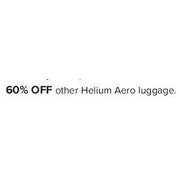 Helium Aero Luggage - 60% off