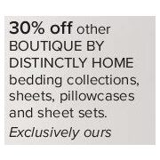 Boutique by Distinctloy Home Bedding Collections, Sheets, Pillowcases, and Sheet Sets - 30% off