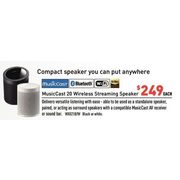 Yamaha MusicCast 20 Wireless Streaming Speaker and Works with Amazon Alexa - Black - $249.00