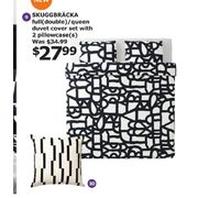 Skuggbracka Full Double/queen Duvet Cover Set With 2 Pillowcases S - $27.99