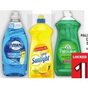 Sunlight, Palmolive or Dawn Dish Detergent - $1.99