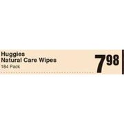 Huggies Natural Care Wipes - $7.98