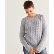 Long Sleeve Cable Knit Sweater - $29.99 ($24.91 Off)