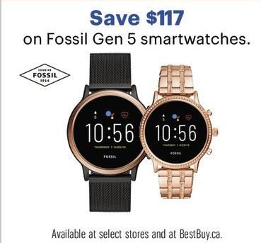 fossil gen 5 best buy