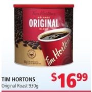 Tim Hortons Original Roast - $16.99