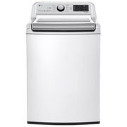 LG 5.8 Cu. Ft. High Efficiency Top Load Washer, 7.3 Cu. Ft. Electric Steam Dryer - $1274.98/pr ($425.00 off)