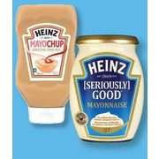 Heinz Mayochup, Heinz Seriously Good Mayonnaise - $3.99 ($1.50 off)