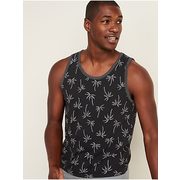 Soft-washed Printed Tank Top For Men - $7.00 ($9.99 Off)