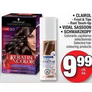 Clairol, Frost & Tips, Root-Touch-Up, Vidal Sassoon, Schwarzkopf Hair Colouring Products - $9.99