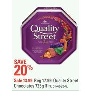 Quality Street Chocolate Tin - $13.99 (20% off)