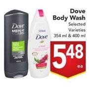 Dove Body Wash - $5.48