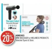 Homedics Mini Massager Or Wellness Products - Up to 20% off