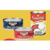 Admiral Chunk Light or Flaked Light Tuna or Campbell's Chicken Noodle, Cream of Mushroom,Tomato or Vegetable Soup - 3/$4.00