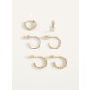 Gold-Toned Hoop Earrings 3-Pack For Women - $18.00 ($1.99 Off)