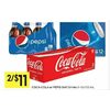 Coca-Cola Or Pepsi Soft Drinks - 2/$11.00