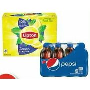 Lipton Iced Tea or Pepsi Bottles - 2/$11.00