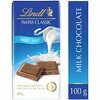 Lindt Swiss Classic or Lindor Chocolate Tablet  - $1.99