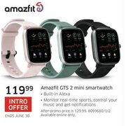 Amazfit Gts 2 Mini Smartwatch  - $119.99