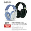 Logitech G435 Lightspeed Wireless Over-Ear Gaming Headset For PS4 PS5", Nintendo Switch" And Mobile - $79.99