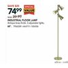 Allen + Roth Industrial Floor Lamp - $74.99 ($25.00 off)