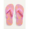 Patterned Flip-Flop Sandals For Girls (partially Plant-Based) - $3.00 ($3.99 Off)