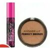 Annabelle Big Show Mascara or Perfect Bronze Powder - $6.99