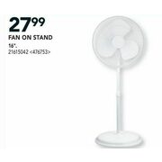 Fan On Stand - $27.99