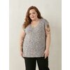 Linen Blend Space Dye Tunic Sweater - In Every Story - $14.99 ($54.96 Off)